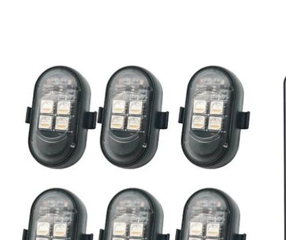 RGB motorcycle lights wireless LED modules with remote