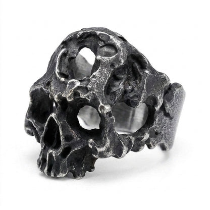 Stainless Steel Biker Ring - 2023 NEW Men's 316L stainless steel rings