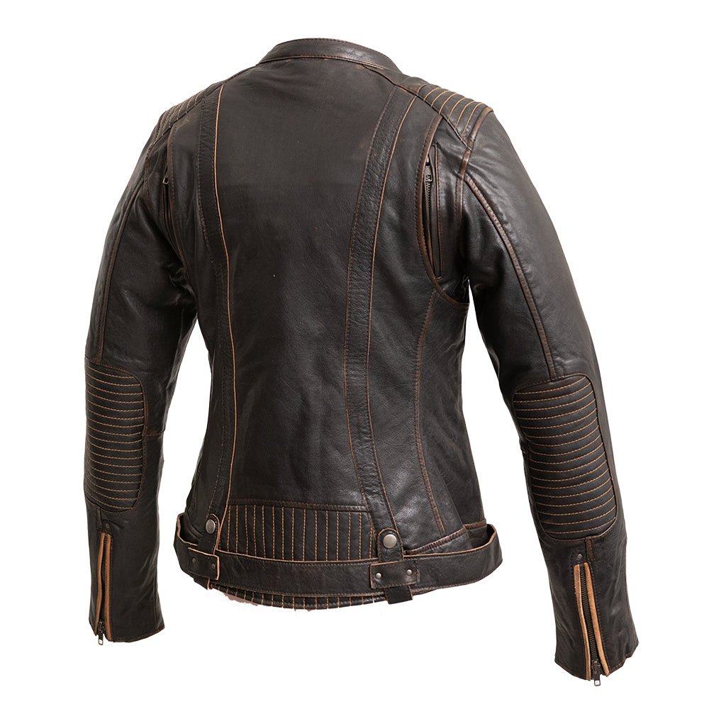 Electra - Women's Motorcycle Leather Jacket Women's Leather Jacket Jackets