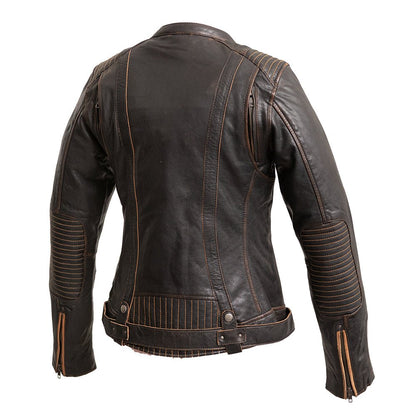 Electra - Women's Motorcycle Leather Jacket Women's Leather Jacket Jackets