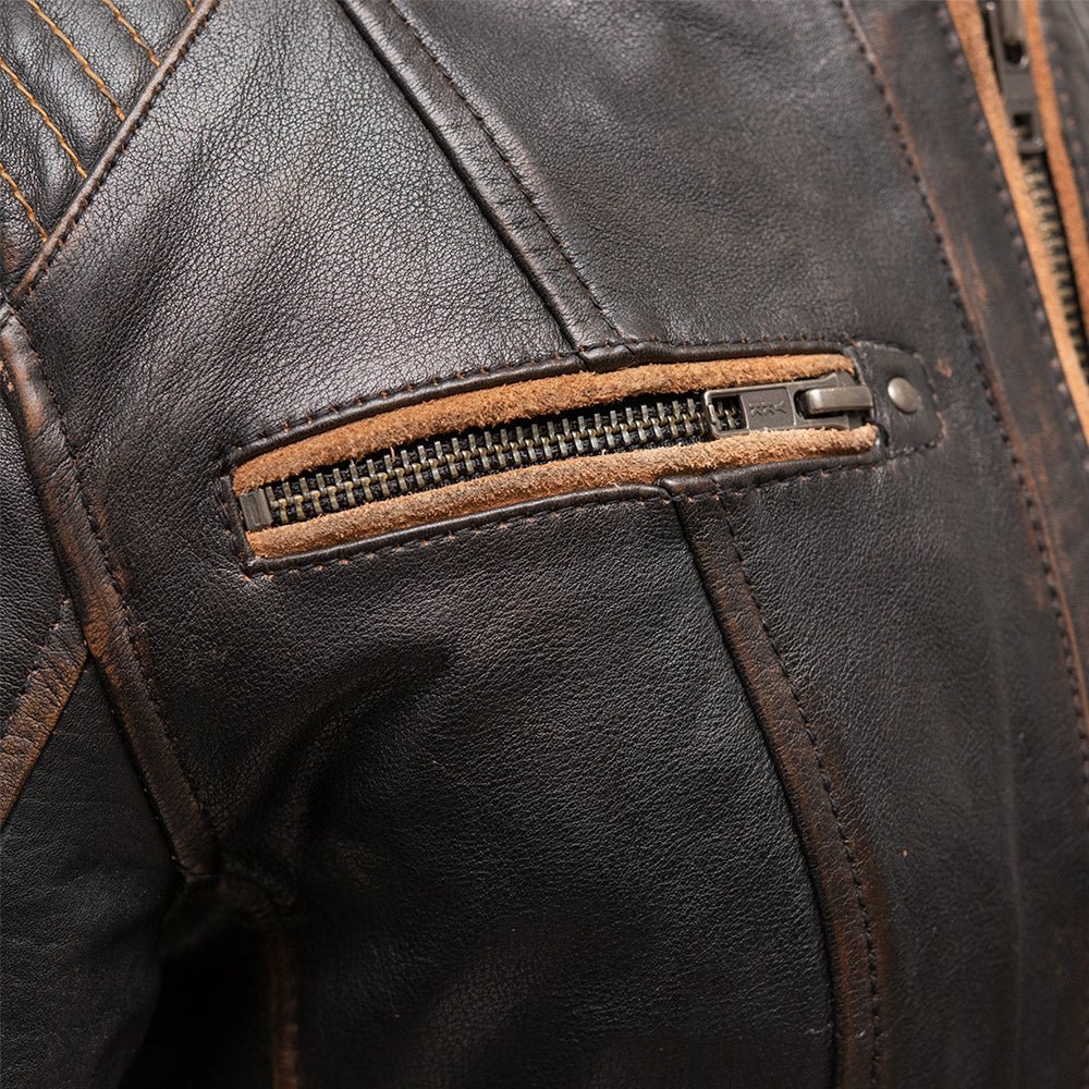 Electra - Women's Motorcycle Leather Jacket Women's Leather Jacket Jackets
