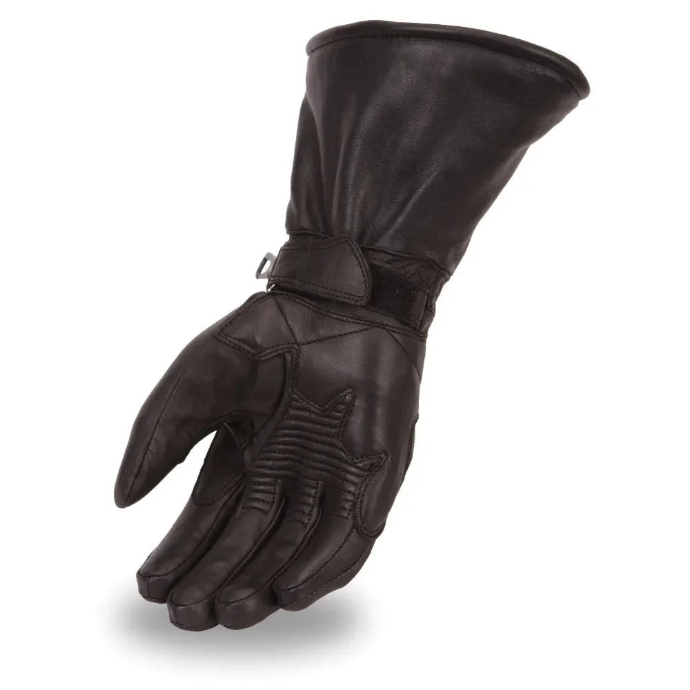 Enduro Men's Motorcycle Leather Gauntlet Men's Gauntlet Accessories