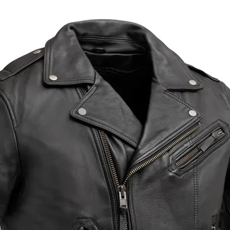 Enforcer Men's Motorcycle Leather Jacket Men's Leather Jacket Jackets