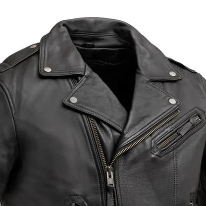 Enforcer Men's Motorcycle Leather Jacket Men's Leather Jacket Jackets