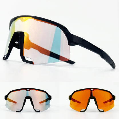 Motorcycle Accessory - 100 Photochromic Cycling Sunglasses Professiona