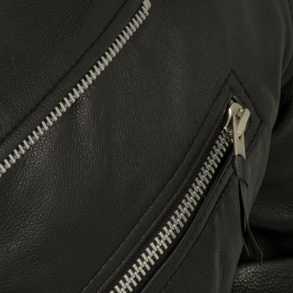 Fillmore Men's Motorcycle Leather Jacket Men's Leather Jacket Jackets