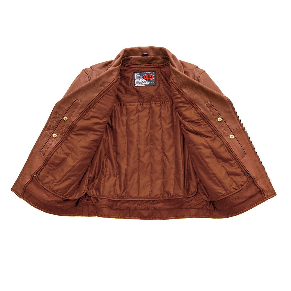Fillmore Men's Motorcycle Leather Jacket Men's Leather Jacket Jackets