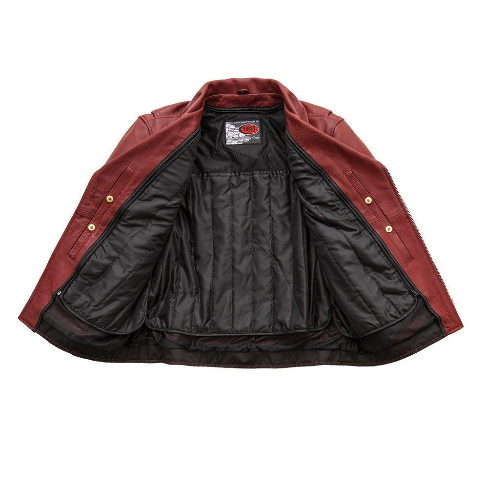 Fillmore Men's Motorcycle Leather Jacket Men's Leather Jacket Jackets