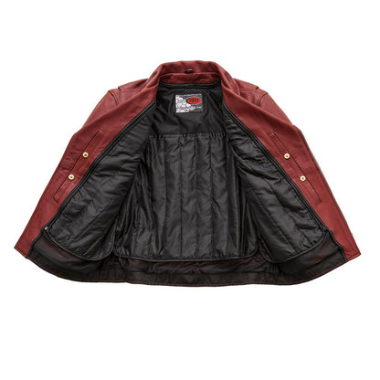 Fillmore Men's Motorcycle Leather Jacket Men's Leather Jacket Jackets
