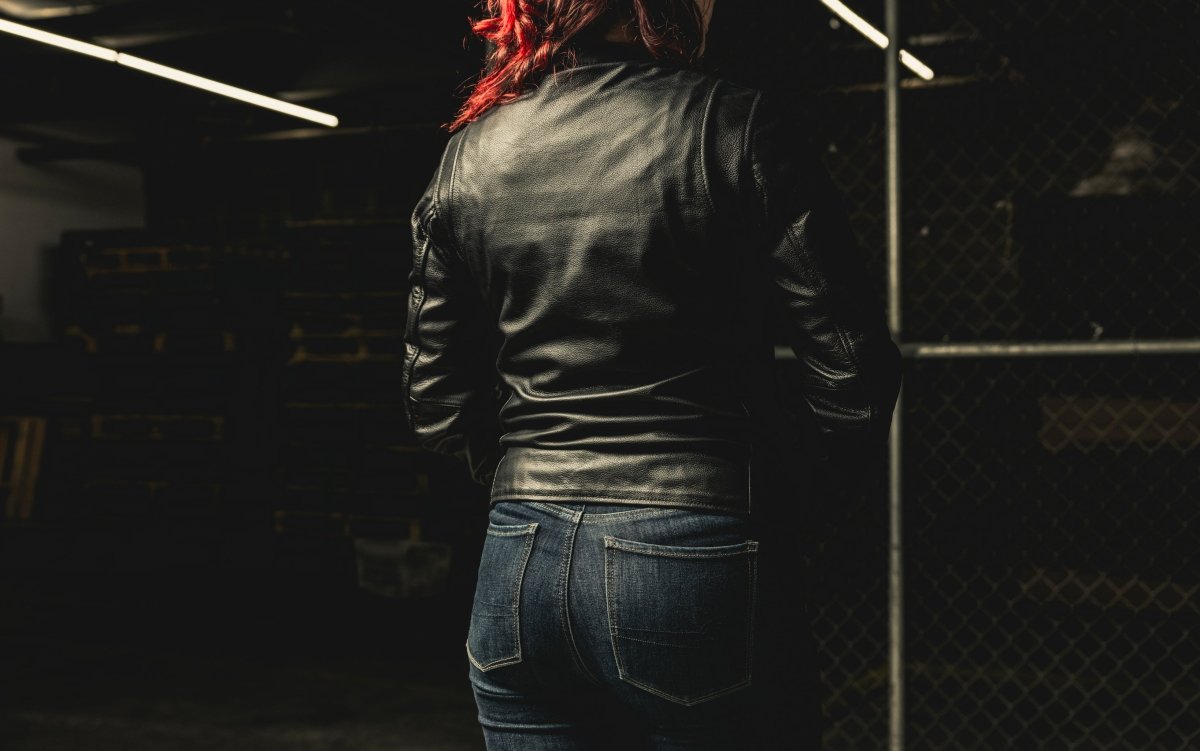 Flashback - Women's Motorcycle Leather Jacket Women's Leather Jacket Jackets