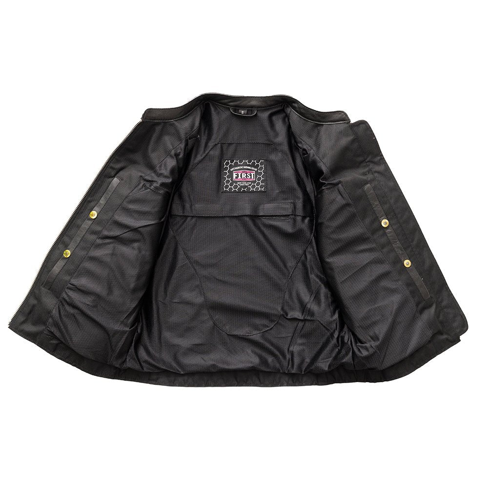 Flashback - Women's Motorcycle Leather Jacket Women's Leather Jacket Jackets