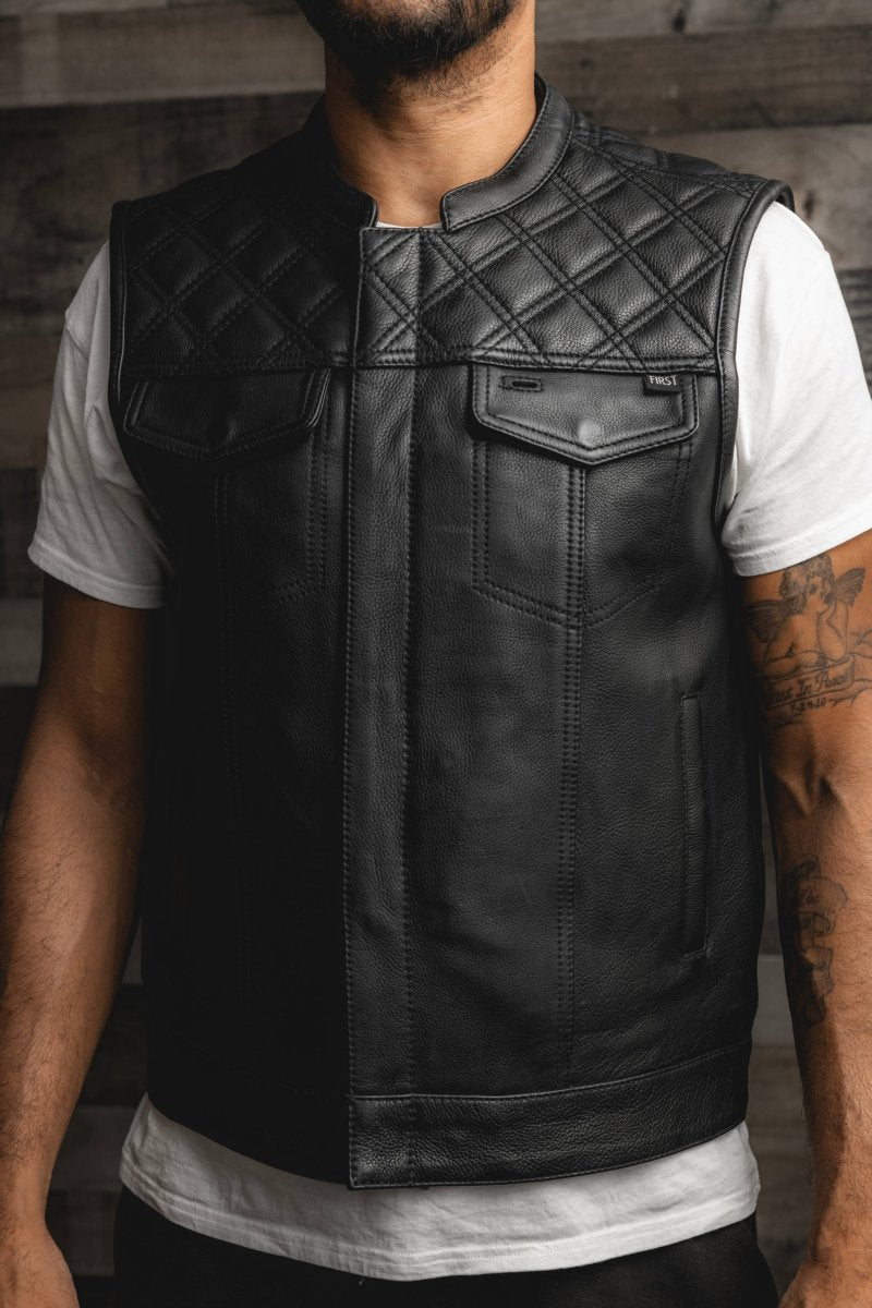 FMCo Men's Signature Leather Vest Men's Leather Vest Vests