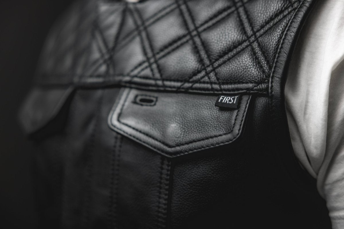 FMCo Men's Signature Leather Vest Men's Leather Vest Vests