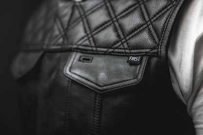 FMCo Men's Signature Leather Vest Men's Leather Vest Vests