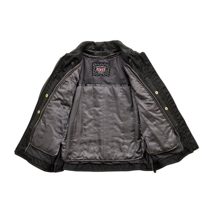 Free Spirit - Women's Motorcycle Leather Jacket Women's Leather Jacket Jackets