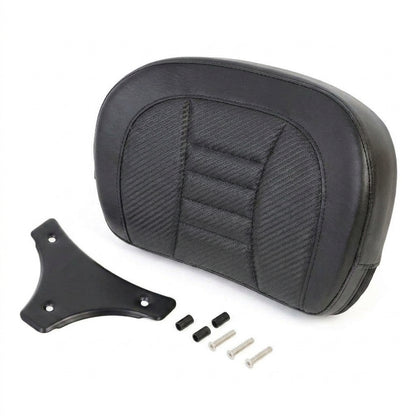 Motorcycle Accessory - Black Chrome Detachable Motorcycle Rear Passeng