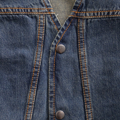 Gambler Men's Motorcycle Denim Vest Men's Denim Vest Vests