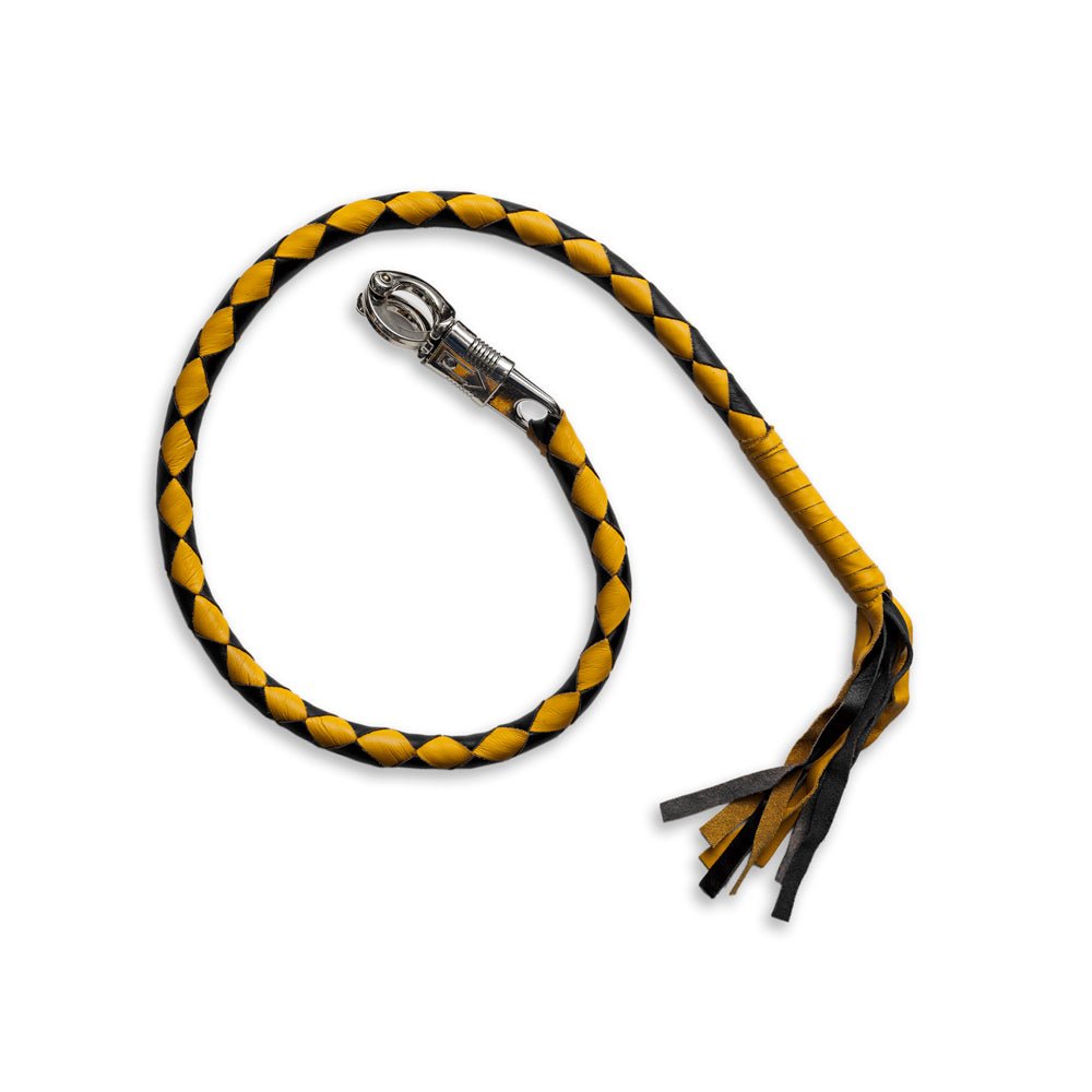 Get Back Whip whips Accessories BLACK GOLD STRD