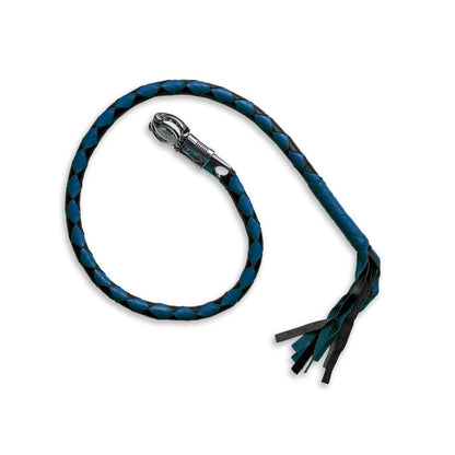 Get Back Whip whips Accessories BLUE BLACK STRD
