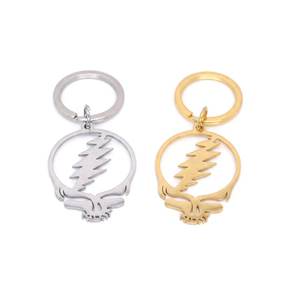 Stainless Steel Biker Ring - 2024 New fashion stainless steel Lightnin