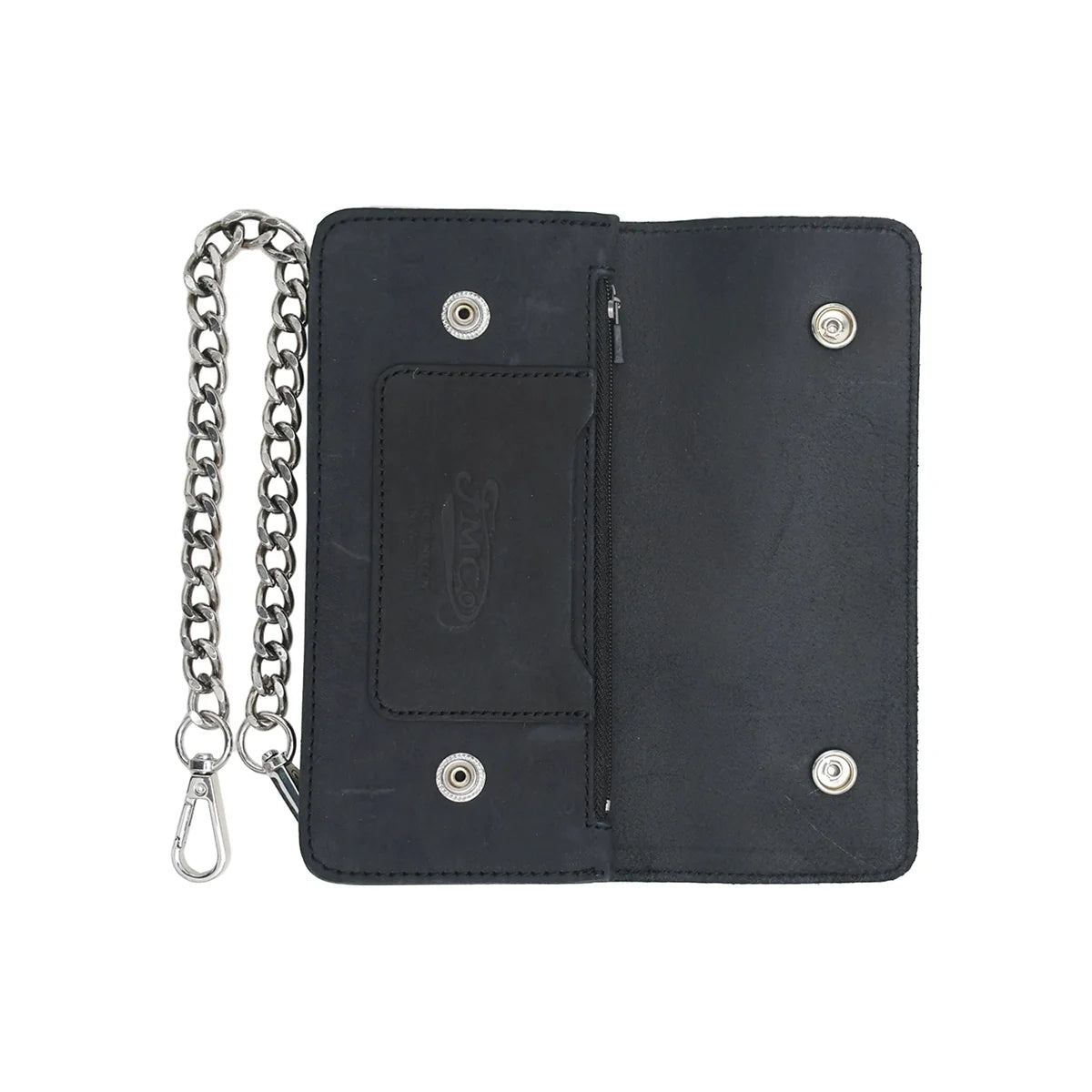 LARGE TRUCKER - Vegetable Tanned Leather Wallet