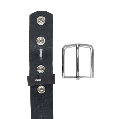 Gunmetal Nubuck Belt Belt Accessories