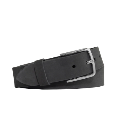 Gunmetal Nubuck Belt Belt Accessories Gunmetal 32