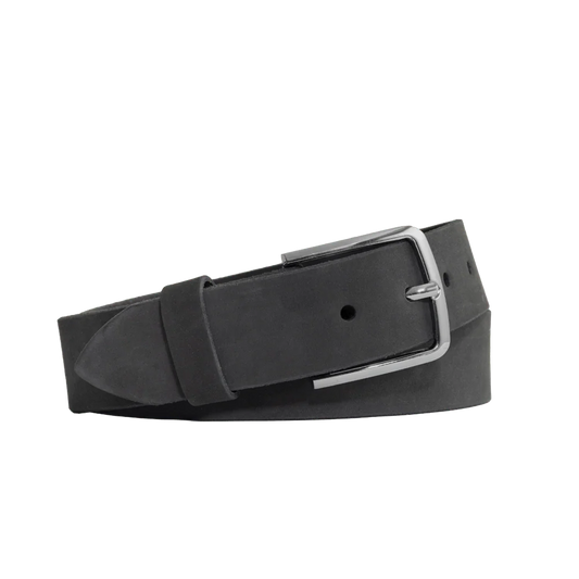 Gunmetal Nubuck Belt Belt Accessories Gunmetal 32