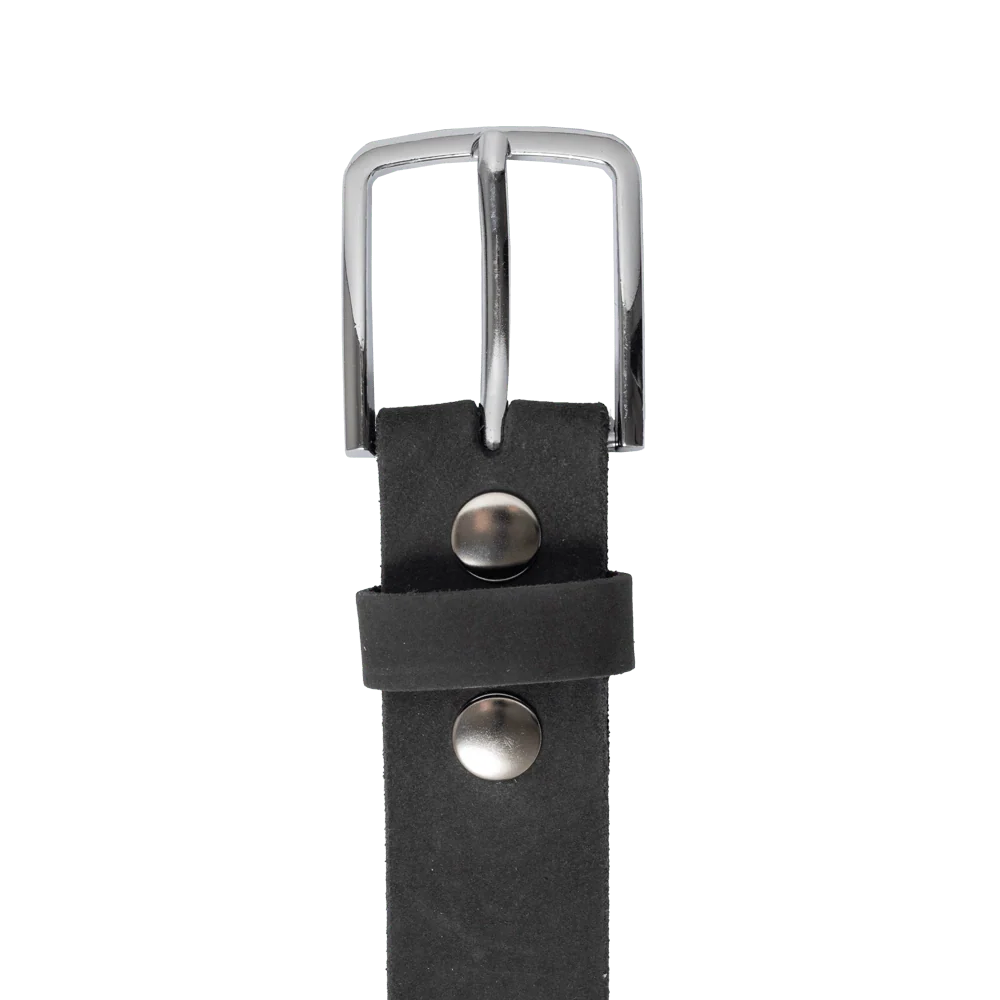 Gunmetal Nubuck Belt Belt Accessories