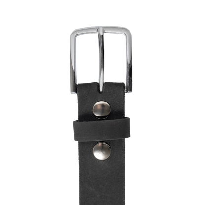 Gunmetal Nubuck Belt Belt Accessories