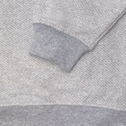 Unisex Heather Grey Herringbone Pull Over