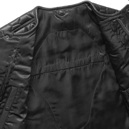 Hornet Men's Club Style Leather Vest Men's Leather Vest Vests