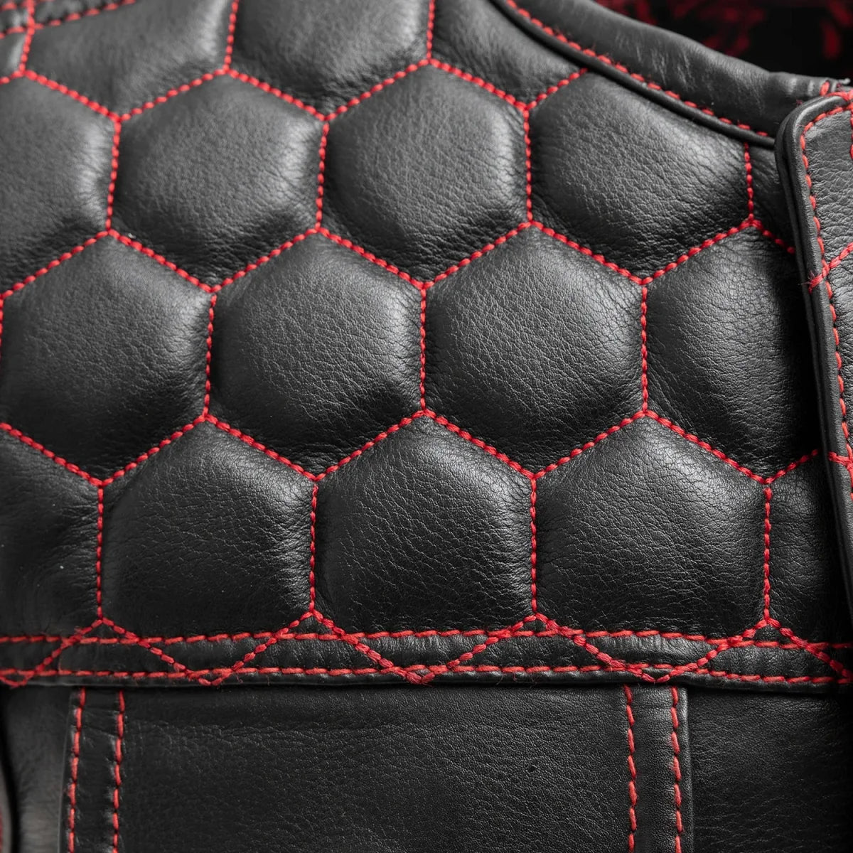 Hornet Men's Club Style Leather Vest Men's Leather Vest Vests