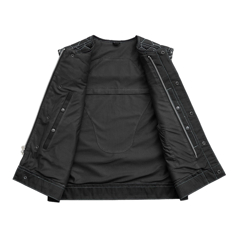 Hornet Moto Mesh Men's Club Style Vest Men's Moto Mesh Vest Vests