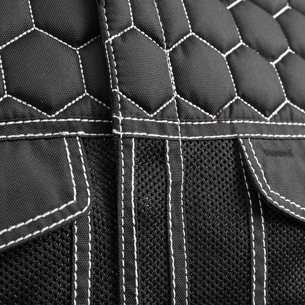 Hornet Moto Mesh Men's Club Style Vest Men's Moto Mesh Vest Vests