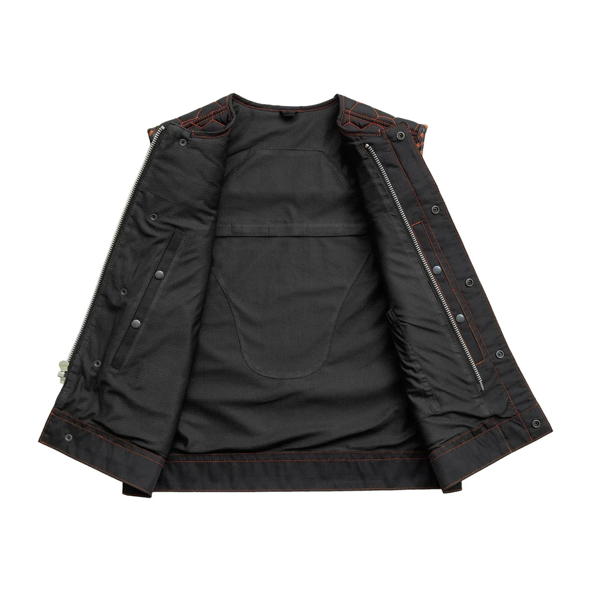 Hornet Moto Mesh Men's Club Style Vest Men's Moto Mesh Vest Vests