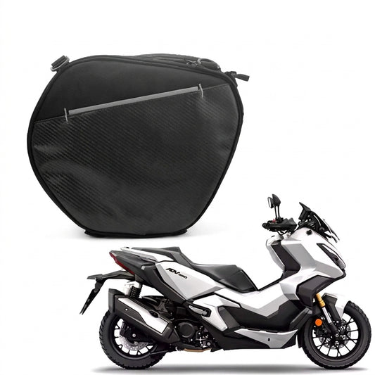 Leather Motorcycle Bag - Motorcycle Scooter Tunnel Bag Waterproof Tank