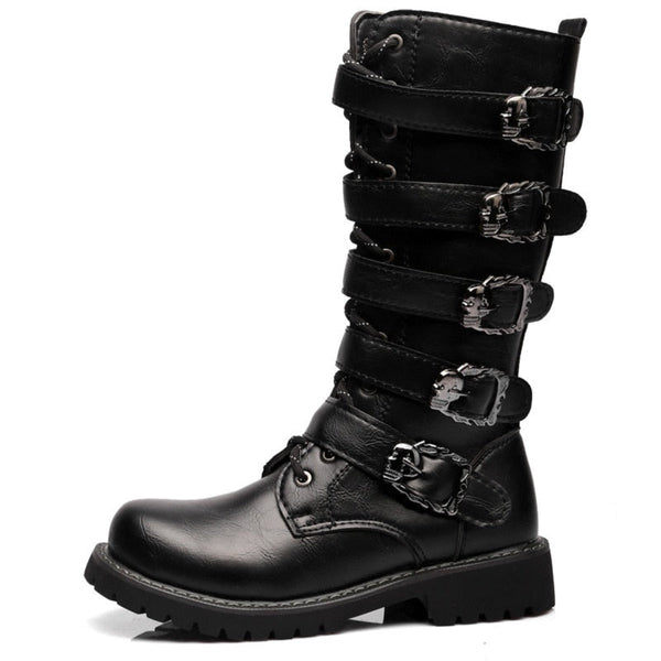 Stylish Mid-Calf Riding Boots