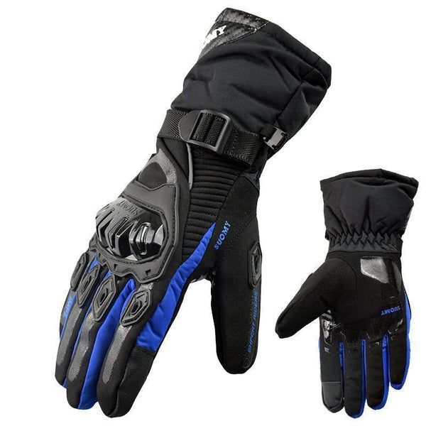 Rain-Ready Biker Gloves