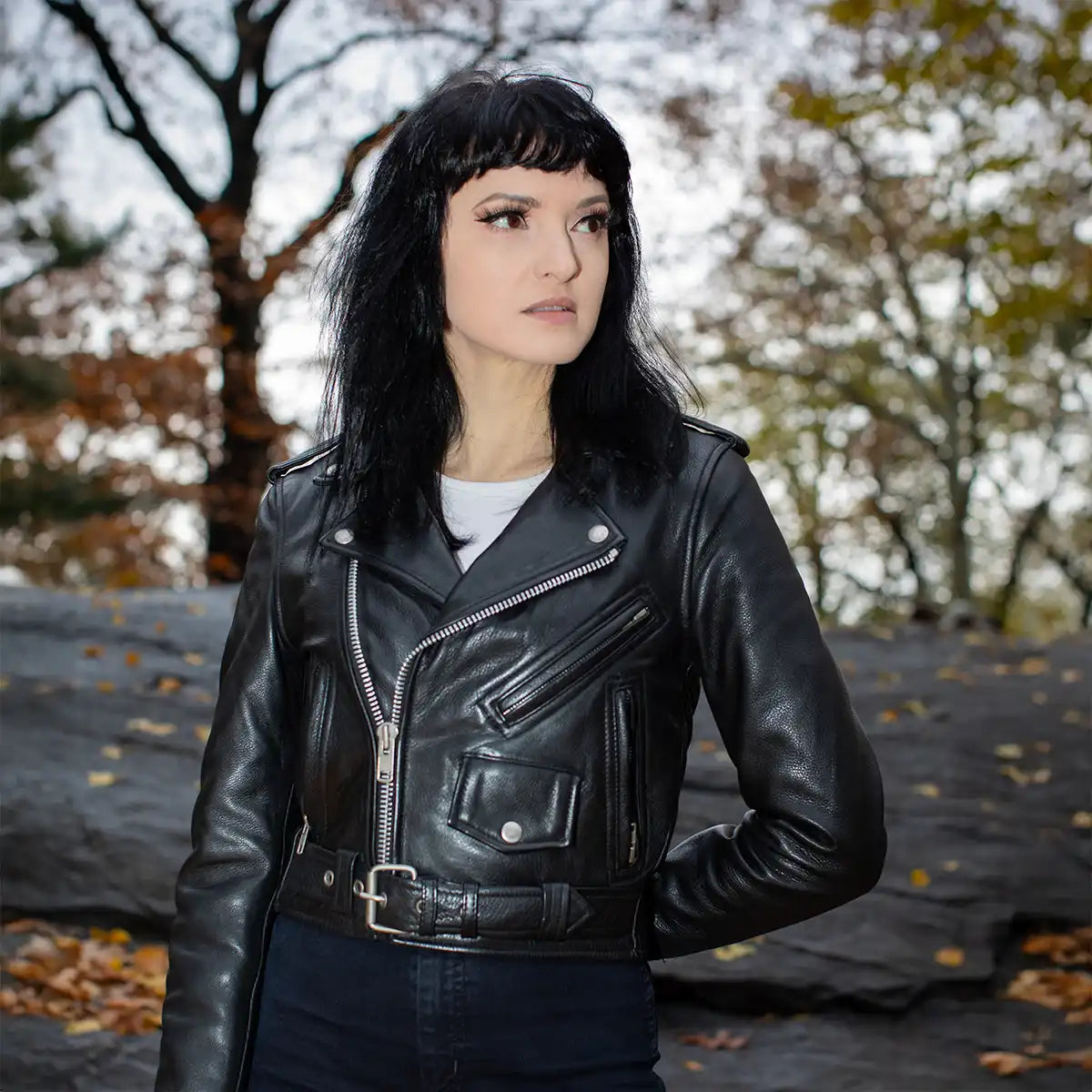 Imogen - Women's Motorcycle Leather Jacket Women's Leather Jacket Jackets