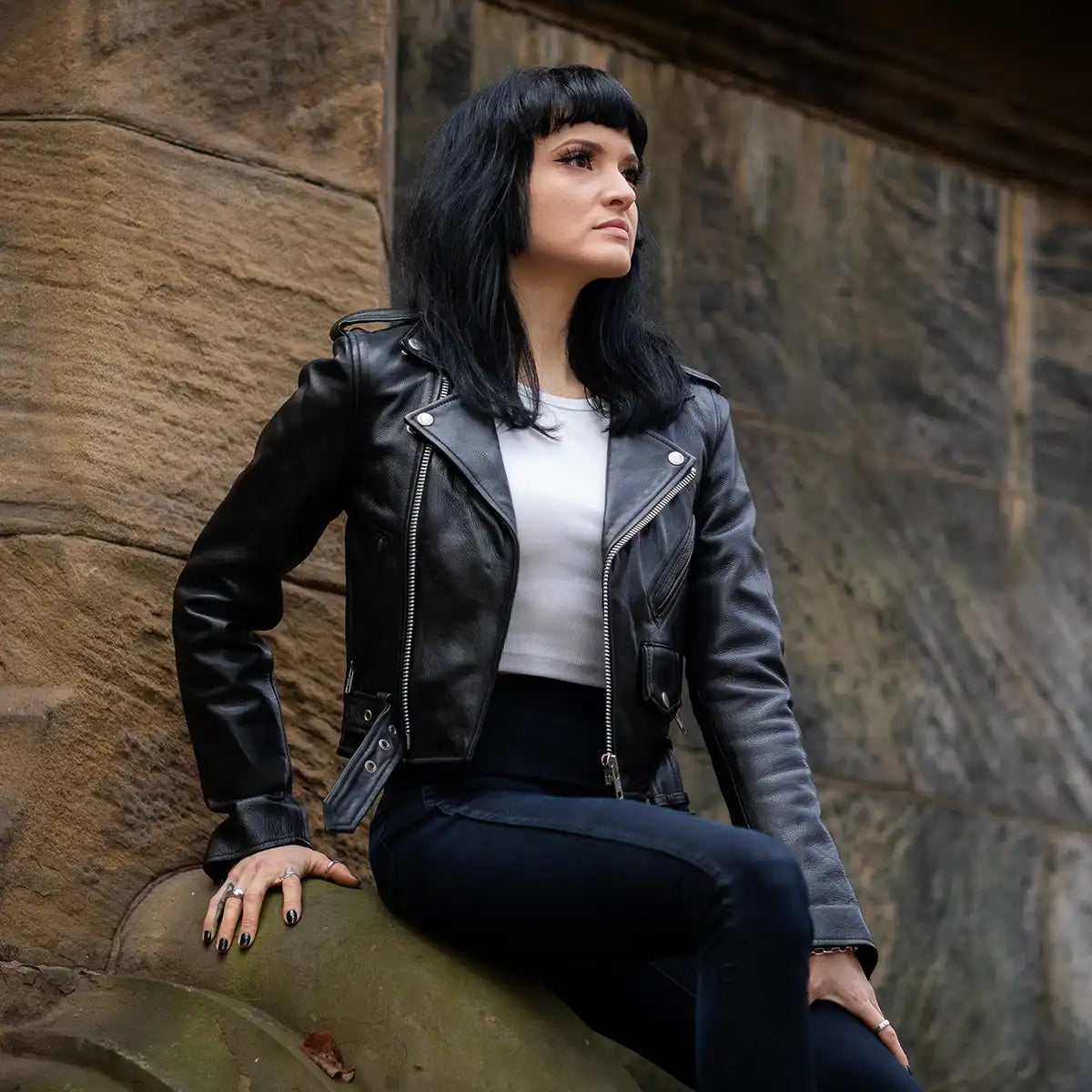 Imogen - Women's Motorcycle Leather Jacket Women's Leather Jacket Jackets