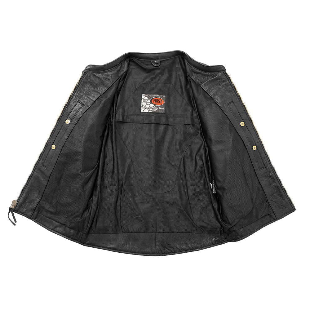 Indy Men's Motorcycle Leather Jacket Men's Leather Jacket Jackets