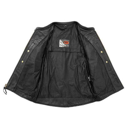 Indy Men's Motorcycle Leather Jacket Men's Leather Jacket Jackets