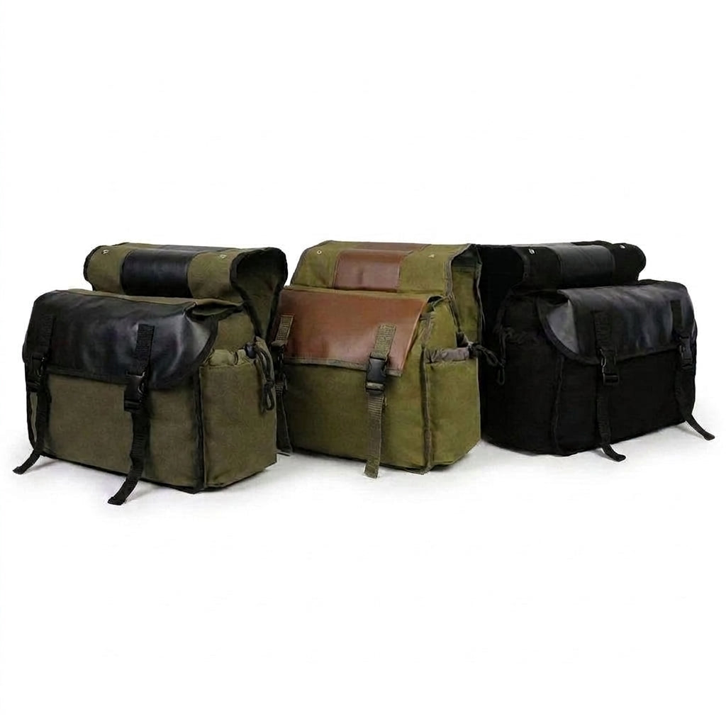 Leather Motorcycle Bag - New Waterproof Bag Top Box Panniers Bag Case