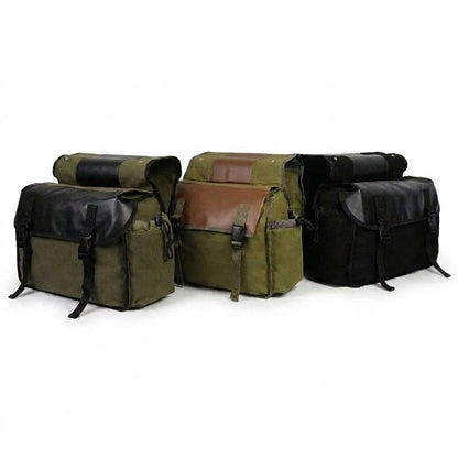 Leather Motorcycle Bag - New Waterproof Bag Top Box Panniers Bag Case