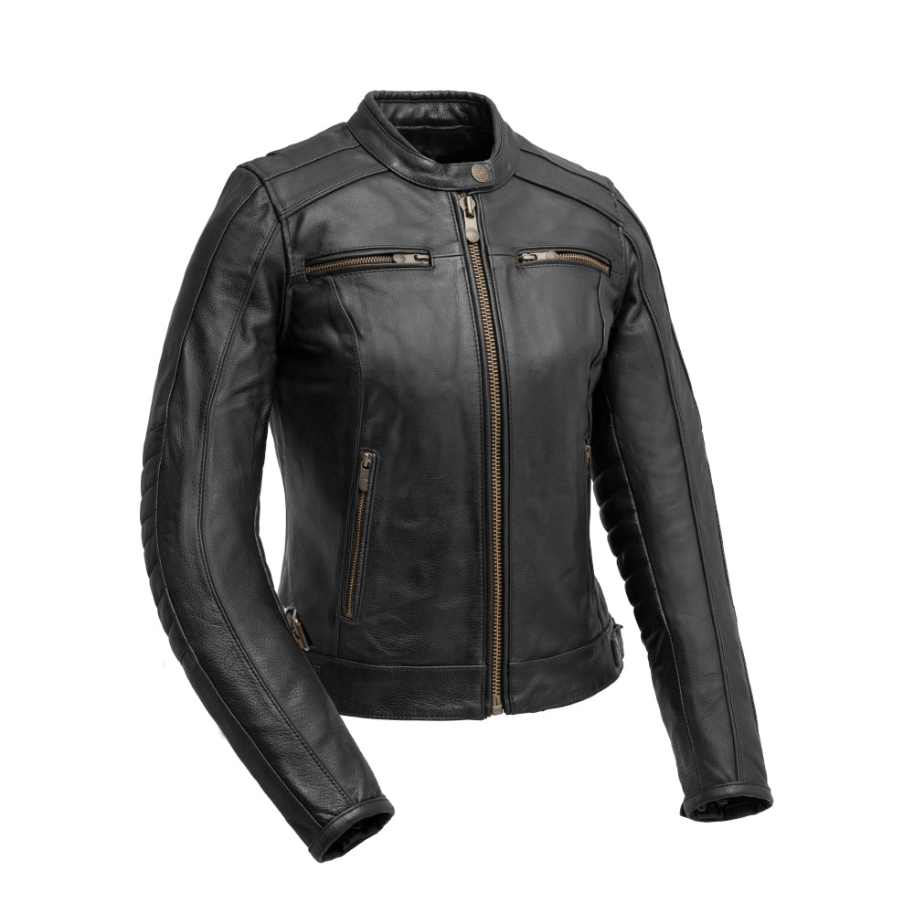 Jada - Women's Motorcycle Leather Jacket Women's Leather Jacket Jackets Black XS