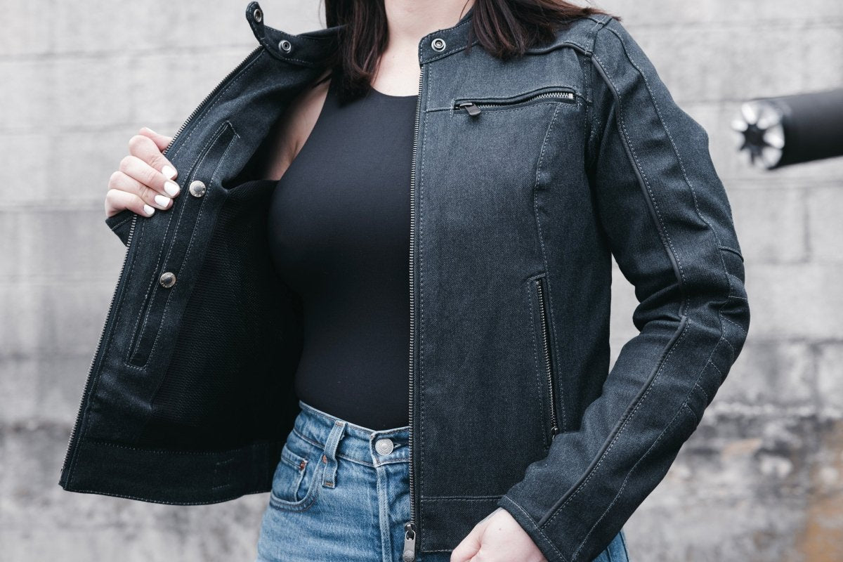 Jada - Women's Thunder Denim Jacket Women's Leather Jacket Jackets