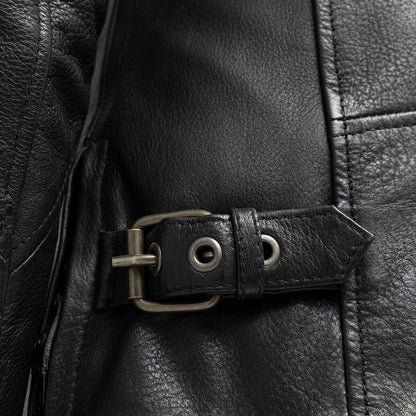 Jewel - Women's Motorcycle Leather Jacket Women's Leather Jacket Jackets