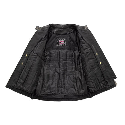 Jewel - Women's Motorcycle Leather Jacket Women's Leather Jacket Jackets
