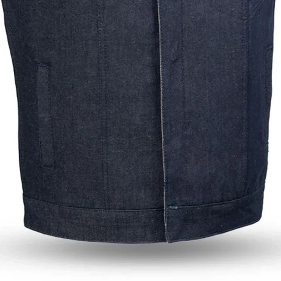 Kershaw Men's Motorcycle Denim Vest Men's Denim Vest Vests